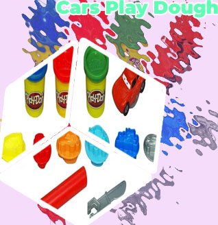 Play dough car
