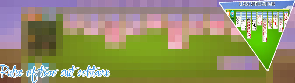 Play two suit spider solitaire
